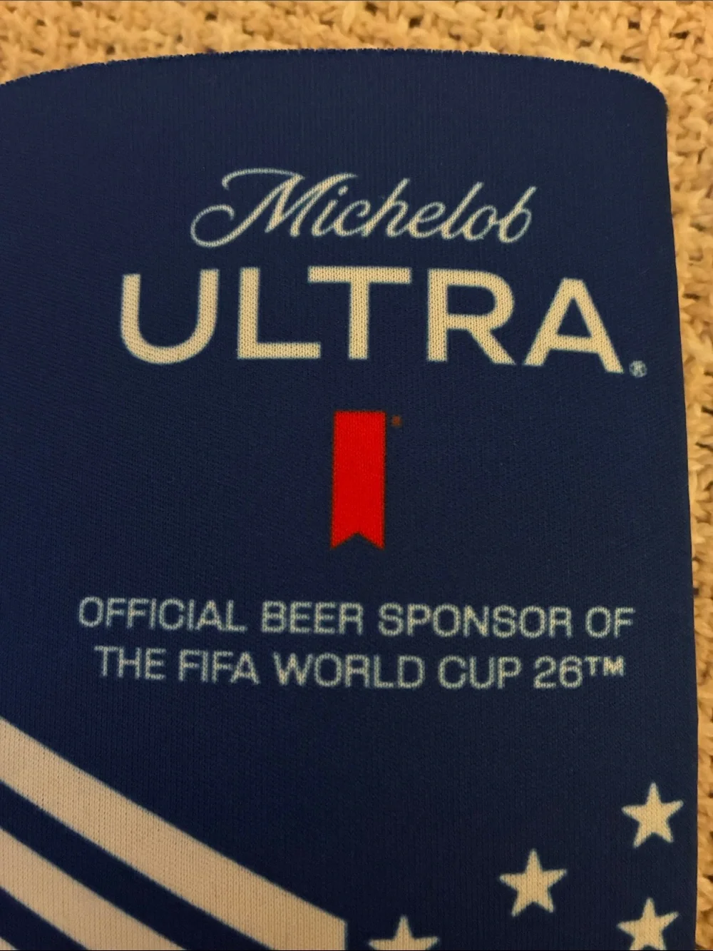 FIFA World Cup 2026 Michelob Ultra Blue Can Cooler Sleeve - Pack of 5